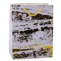Torba Prezentowa Złote Zdobienia Elegancka 23 x 18 x10cm LEAN Toys