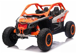Auto Na Akumulator Maverick CAN-AM Turbo RS STRONG AIR Pomarańczowe LEAN CARS