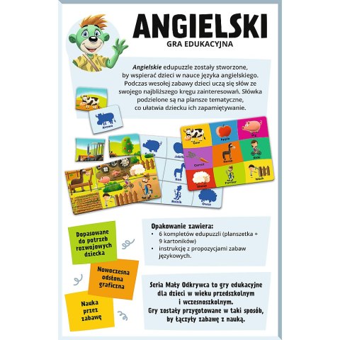 Gra dla dzieci Angielski Mały Odkrywca Trefl 02812 Trefl Gry