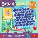 Gra klasyczna Lilo & Stitch 2w1 Chińczyk Węże i drabiny Trefl 02656 Trefl Gry