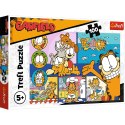 Puzzle - 100 - Leniwy Garfield - Trefl 16521 Trefl Puzzle