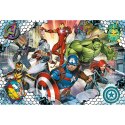 Puzzle - 100 - Sławni Avengers - Disney Marvel The Avengers - Trefl 16454 Trefl Puzzle