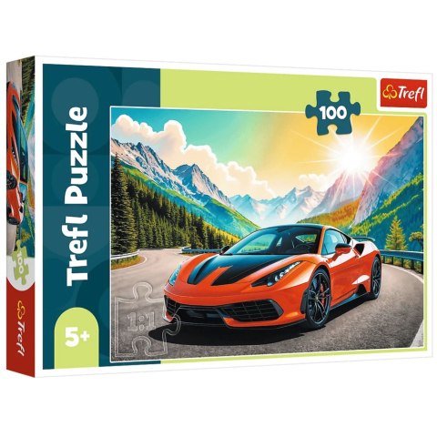 Puzzle - 100 - Wyścig z czasem - Trefl 16490 Trefl Puzzle