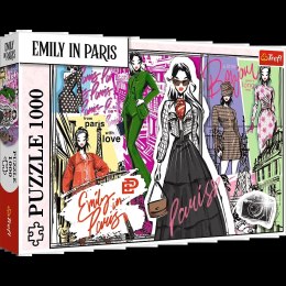 Puzzle - 1000 - Emily w Paryżu: Modowe Inspiracje - Trefl 10967 Trefl Puzzle