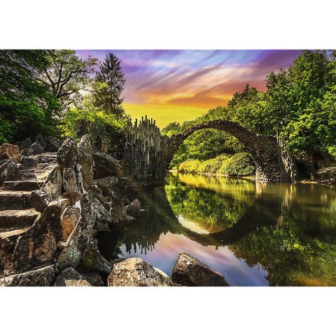 Puzzle - 1000 Premium Plus - Most Rakotza w Kromlau - Niemcy - Trefl 10811 Trefl Puzzle