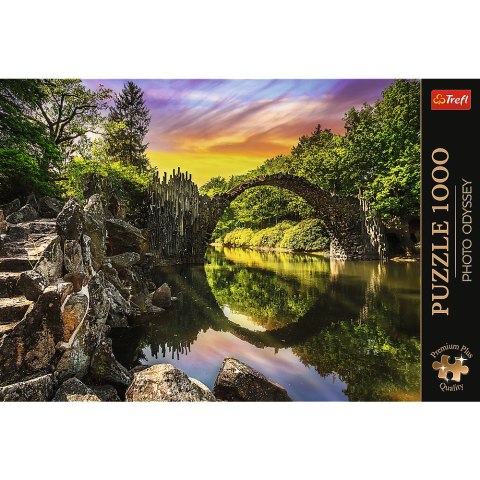 Puzzle - 1000 Premium Plus - Most Rakotza w Kromlau - Niemcy - Trefl 10811 Trefl Puzzle