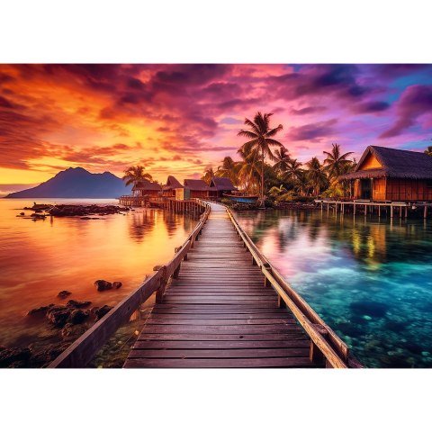 Puzzle - 1000 - Rajska wyspa - Trefl 10928 Trefl Puzzle
