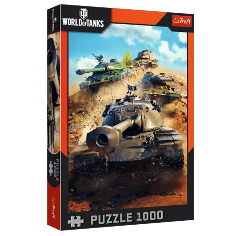 Puzzle - 1000 - World of Tanks: Czołgi w boju - Trefl 10943 Trefl Puzzle