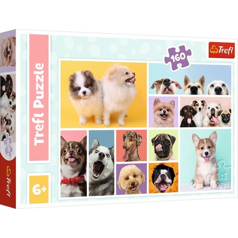 Puzzle - 160 - Psia Przyjaźń - Trefl 15412 Trefl Puzzle