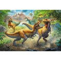 Puzzle - 160 - Walczące Tyranozaury - Trefl 15360 Trefl Puzzle