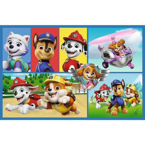 Puzzle - 2x70 - Psi Patrol rządzi - Trefl 34441 Trefl Puzzle