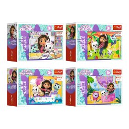 Puzzle - 20 miniMaxi - Kolorowy dzień Gabi - Koci Domek Gabi - Trefl 56041 Trefl Puzzle