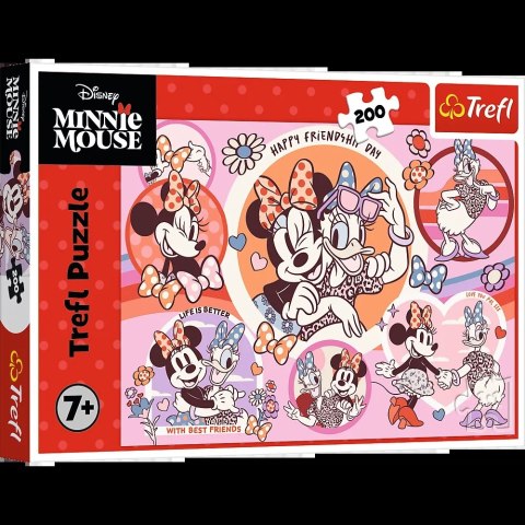 Puzzle - 200 - Zwyczaje Myszki Minnie - Disney - Trefl 13343 Trefl Puzzle