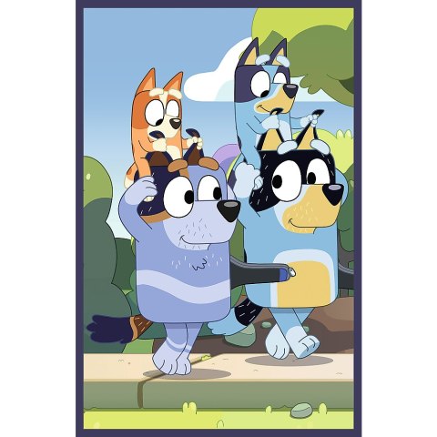 Puzzle - 3x50 - Rodzina Bluey - Trefl 34890 Trefl Puzzle