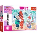 Puzzle - 30 - Kolorowa Minnie - Disney - Trefl 18302 Trefl Puzzle