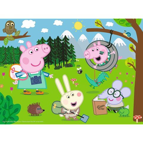 Puzzle - 30 - Leśna wyprawa - Świnka Peppa - Trefl 18245 Trefl Puzzle