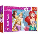 Puzzle - 30 - Piękny dzień księżniczek - Disney Princess - Trefl 18308 Trefl Puzzle