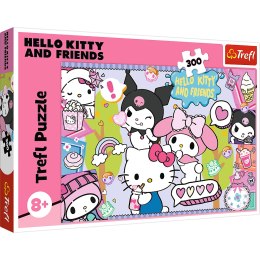 Puzzle - 300 - Szalone trio - Hello Kitty - Trefl 23039 Trefl Puzzle