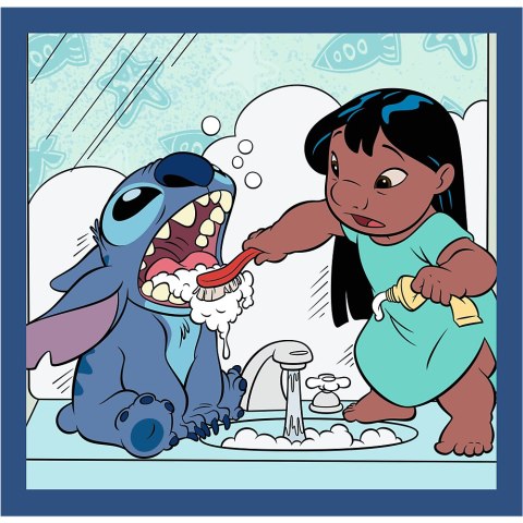 Puzzle - 3w1 (20, 36, 50) - Czas ze Stitchem - Disney Lilo i Stitch - Trefl 34896 Trefl Puzzle