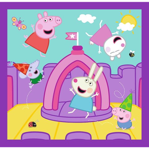 Puzzle - 3w1 (20, 36, 50) - Zwyczaje świnki Peppy - Świnka Peppa - Trefl 34893 Trefl Puzzle