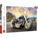 Puzzle - 500 - Czarny motocykl - Trefl 37384 Trefl Puzzle