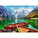 Puzzle - 500 - Jezioro Braies - Włochy - Trefl 37486 Trefl Puzzle