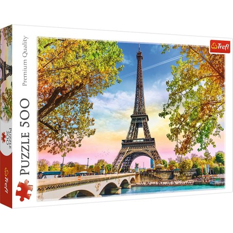 Puzzle - 500 - Romantyczny Paryż - Trefl 37330 Trefl Puzzle