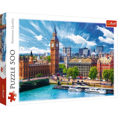 Puzzle - 500 - Słoneczny Londyn - Trefl 37329 Trefl Puzzle