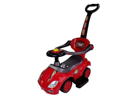 Jeździk z Pchaczem Mega Car 3w1 Czerwony LEAN CARS
