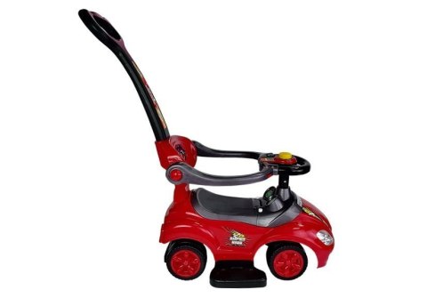 Jeździk z Pchaczem Mega Car 3w1 Czerwony LEAN CARS