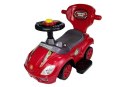 Jeździk z Pchaczem Mega Car 3w1 Czerwony LEAN CARS