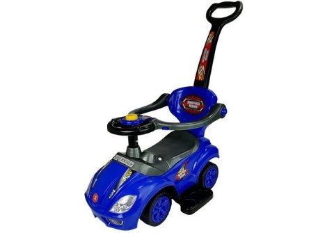 Jeździk z Pchaczem Mega Car 3w1 Niebieski LEAN CARS