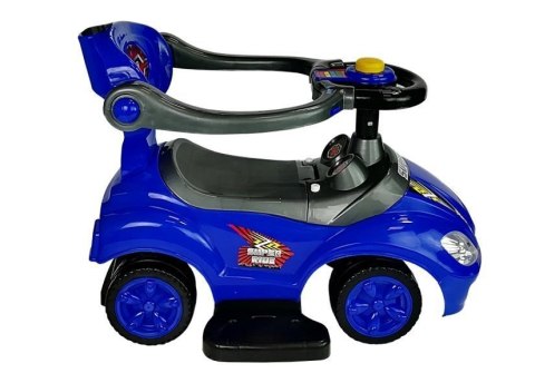 Jeździk z Pchaczem Mega Car 3w1 Niebieski LEAN CARS