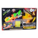 Pistolet na Strzałki Piankowe Robot 2w1 Maska 6 Strzałek LEAN Toys