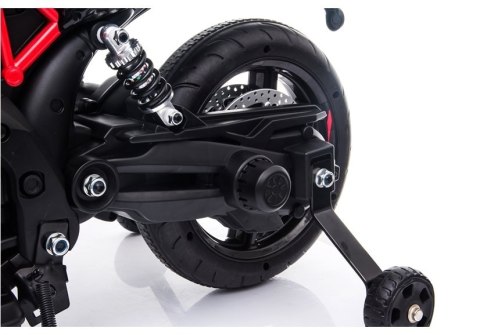 Pojazd na Akumulator Aprilia A007 Czarno Czerwony LEAN CARS