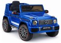 Auto Na Akumulator Mercedes AMG G 63 Niebieski Lakierowany LEAN CARS