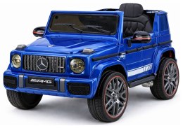 Auto Na Akumulator Mercedes AMG G 63 Niebieski Lakierowany LEAN CARS