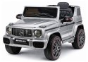 Auto Na Akumulator Mercedes AMG G 63 Srebrny Lakierowany LEAN CARS