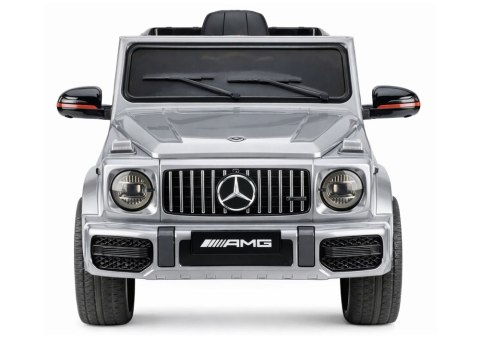 Auto Na Akumulator Mercedes AMG G 63 Srebrny Lakierowany LEAN CARS