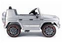Auto Na Akumulator Mercedes AMG G 63 Srebrny Lakierowany LEAN CARS