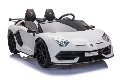 Auto na akumulator Lamborghini Aventador SX2028 Biały LEAN CARS