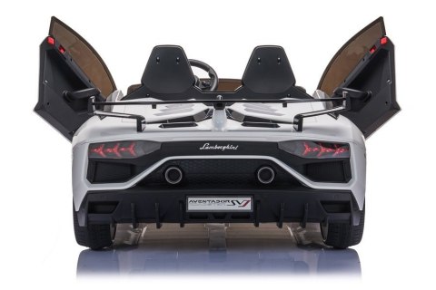 Auto na akumulator Lamborghini Aventador SX2028 Biały LEAN CARS