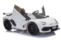 Auto na akumulator Lamborghini Aventador SX2028 Biały LEAN CARS