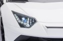 Auto na akumulator Lamborghini Aventador SX2028 Biały LEAN CARS