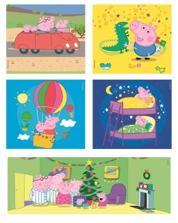Puzzle 10w1 Super Color ŚWINKA PEPPA Clementoni 20271 Clementoni