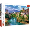 Puzzle - 500 - Stary Most w Mostarze - Bośnia i Hercegowina - Trefl 37333 Trefl Puzzle