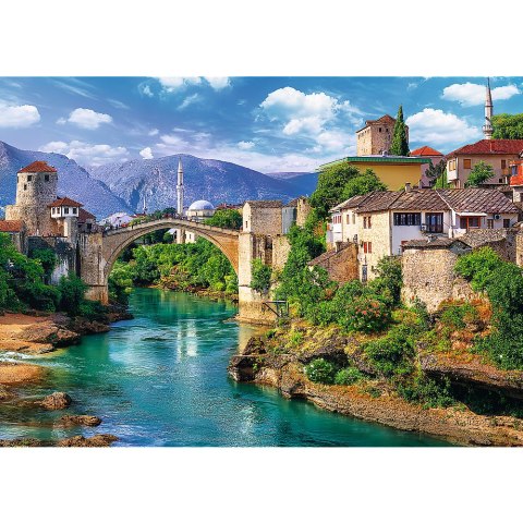 Puzzle - 500 - Stary Most w Mostarze - Bośnia i Hercegowina - Trefl 37333 Trefl Puzzle