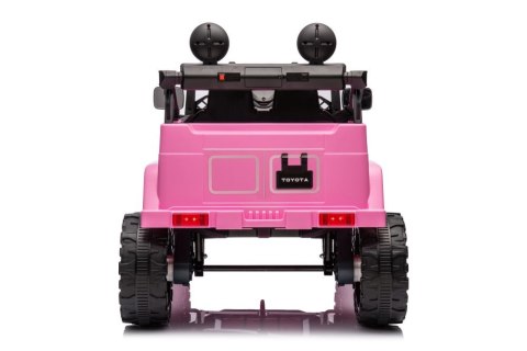 Auto Na Akumulator Toyota FJ Różowe 4x4 LEAN CARS