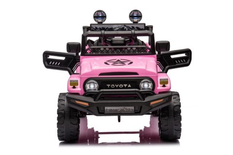 Auto Na Akumulator Toyota FJ Różowe 4x4 LEAN CARS