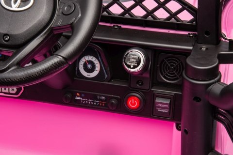 Auto Na Akumulator Toyota FJ Różowe 4x4 LEAN CARS